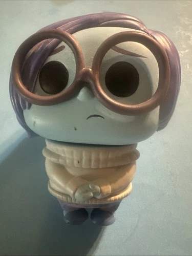 Inside Out Sadness Funko Pop 133 Vinyl Figure -Loose-No Box Disney Pixar Vaulted