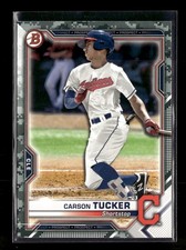 2021 Bowman #BP-77 Carson Tucker Prospects Camo