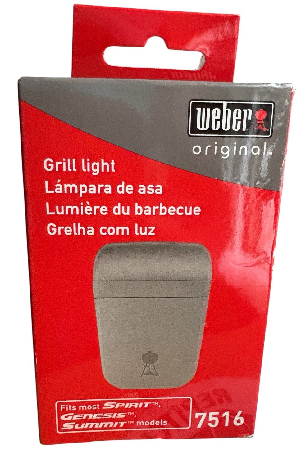 Weber Original Grill Out Handle Light Model 7516 For Most Sp