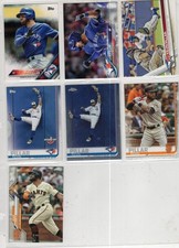 Topps Kevin Pillar (7) 2016 -2019 Chrome Blue Jays Giants