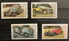 TANZANIE - 100 ANS de l'AUTOMOBILE ~ ROLLS ROYCE mnh #25070