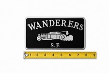 Cast Aluminum Wanderers S.f  Car Club Plaque Sign