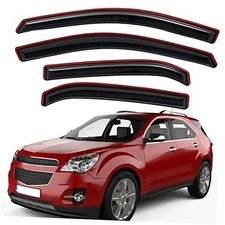  Extra Durable Clip-on in-Channel Auto Vent Window Visor, Fits 2010 In-Channel