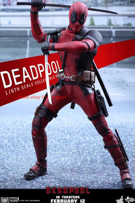 Hottoys Ht 1/6 Mms347 Deadpool 1.0 Marvel Xiao Jian Jian Action Figure New Toys