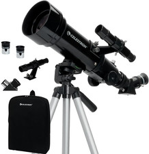 Travel Scope 70 Portable Refractor Telescope 70Mm Aperture, Fully-Coated Glass