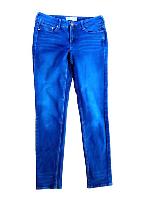 Janina Denim, Jeans, Skinny, blau, Reisverschluss, Gr. 36 L32