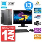 PC Fujitsu Esprimo E520 Bildschirm 27 " i3-4130 RAM 4Go SSD 240Go Graver DVD