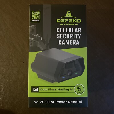 New Tactacam Defend Cellular Security Camera DFD-GRD01