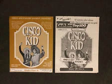 Cisco Kid     -  Original  TV Brochures   - Carrillo -Duncan Renaldo