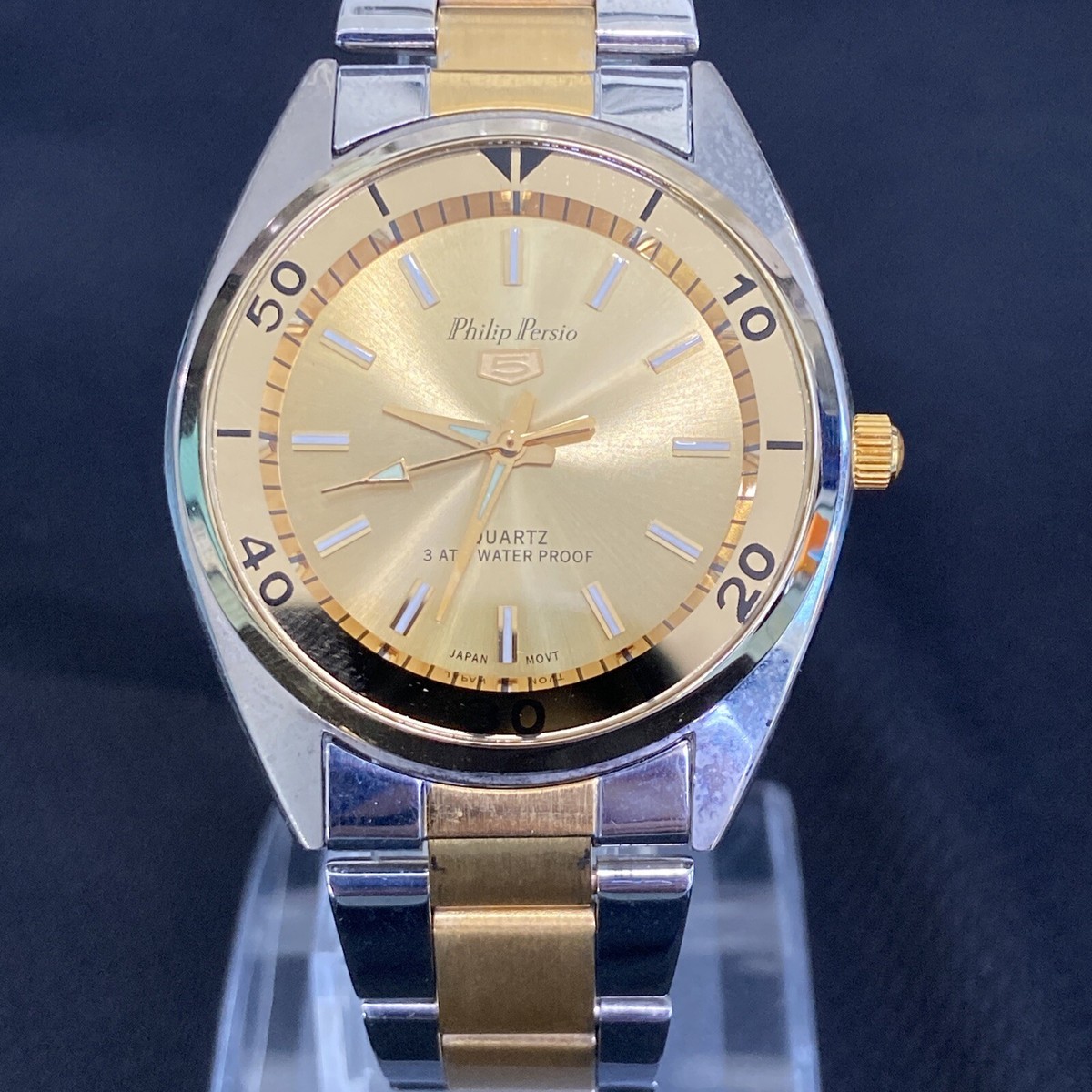 Quartz Watch Philip Persio Titanium Wr100 Philip Persio Titanium