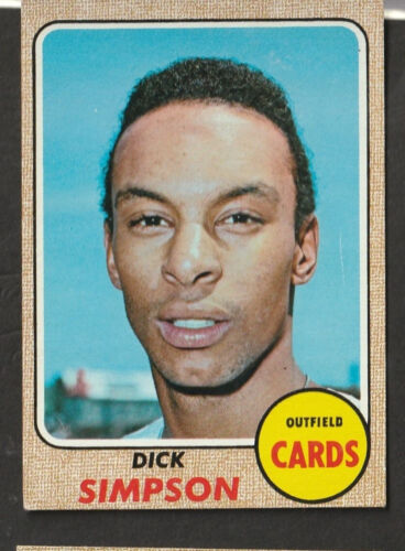 1968 Topps Baseball Cards Scegli una carta a scelta 295-660 EX X-MT 1/25 Set Break - Foto 296 di 490