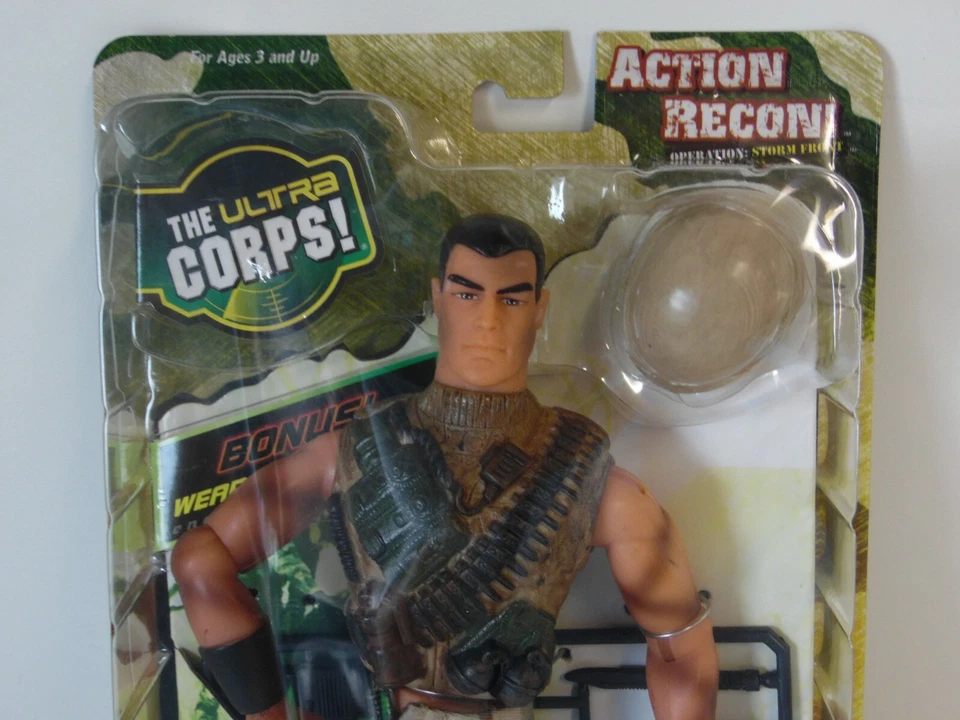 ¡El Ultra Cuerpo! Recoil Lanard 2004 ¡Recono de acción! con armas extra Foto 2 de 4