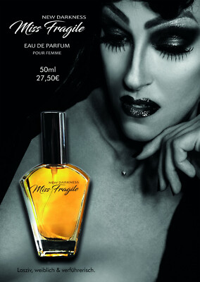 Miss Fragile ''New Darkness'', Eau de Parfum pour Femme, mit Patchouli, 50ml