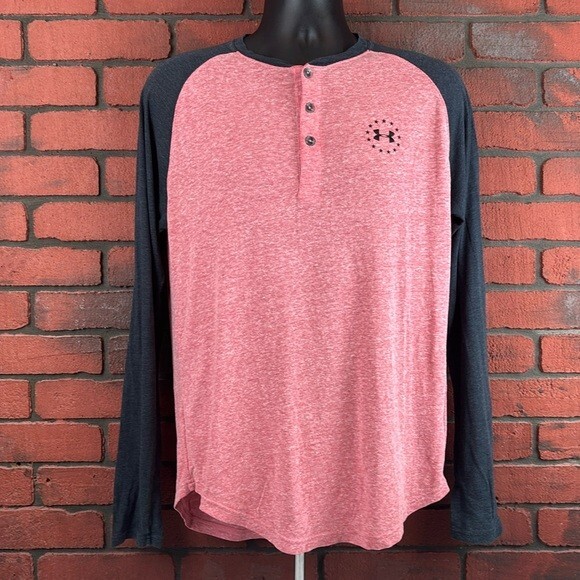Mens Shirts Under Armour Henley T Shirt UA Waffle Men's Henley