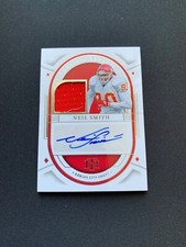 2023 Panini National Treasures Lasting Legacies /99 Neil Smith #LLE-NSM Auto