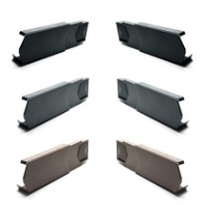 Manthorpe Dry Verge - Left & Right Hand Tile End Cap, Eaves Closure & Ridge Caps