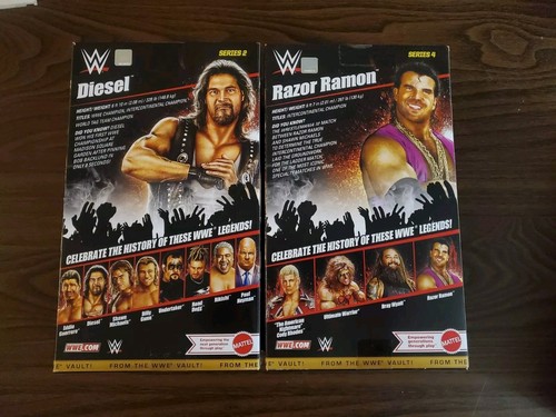 Wwe Elite Series Razor Ramon And Kevin Nash - Picture 2 of 2