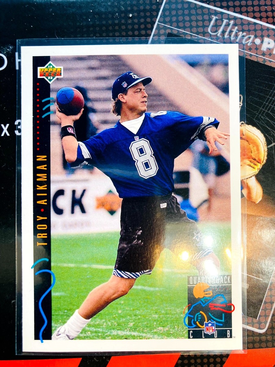 Troy Aikman Upper Deck 1992 G22 Dallas Cowboys V809 | eBay