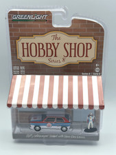 Greenlight Hobby Shop 1975 Volkswagen Rabbit w/ Race Car Driver, 1:64, NIB