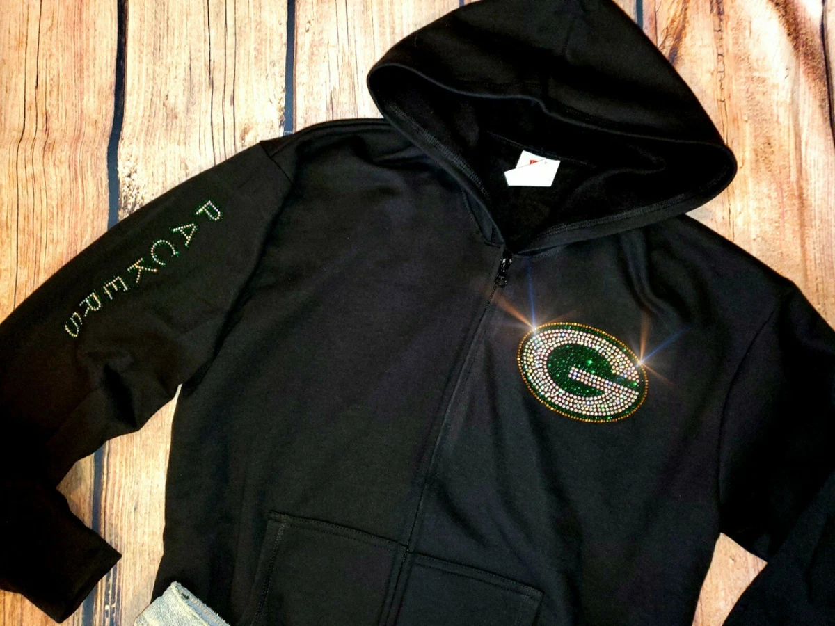 Packers full shop zip hoodie