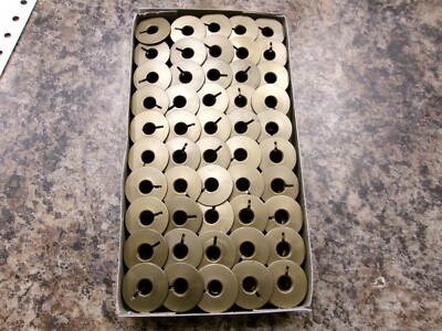 10 INDUSTRIAL SEWING MACHINE 55923A ALUMINUM BRONZE BOBBINS