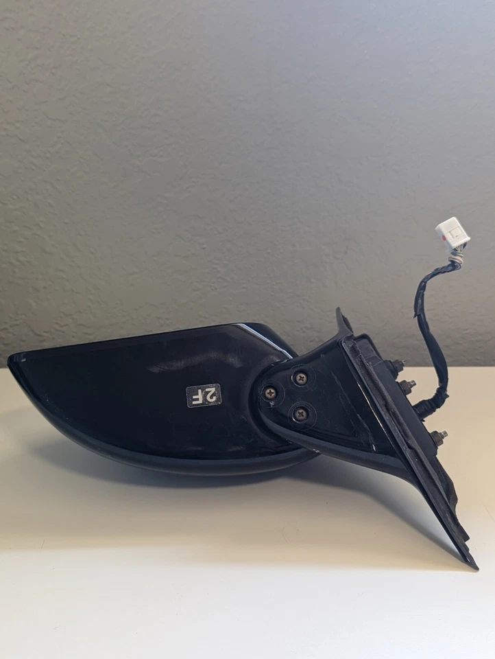 Espejo retrovisor eléctrico para puerta lateral izquierda Infiniti M45 M35 2006-2008 gris oscuro plateado Foto 4 de 4