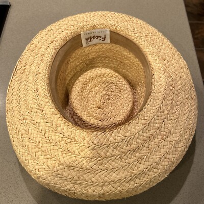 Fiesta Santa Barbara Straw Sun Hat Unisex Size Large  display picture 1