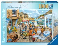 Ravensburger PUZZLE*1000 Teile*Fisherman's Life*RaritÄT*Ovp