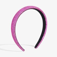 Pink Rhinestone Headband Hair Accessory For Women