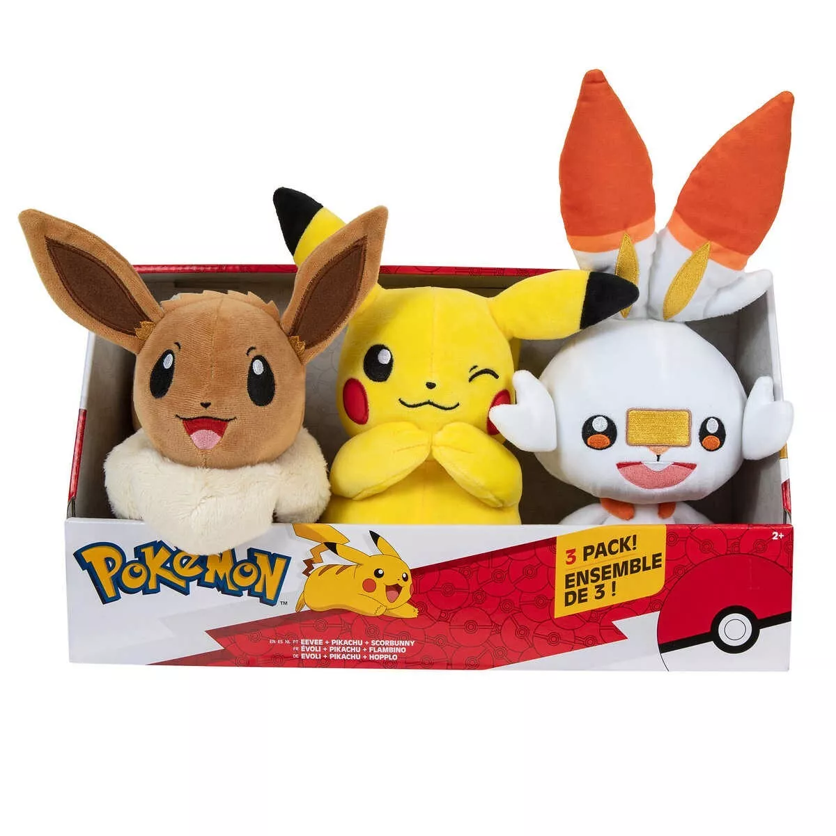 Pokémon 8 Plush - Eevee 