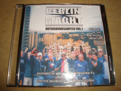 BERLIN MACHT : Untergrundsampler Vol. 1  (RAKO DR. SOK MR. HODEN SMOR) BASSBOXXX