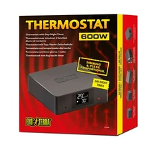 EXO TERRA THERMOSTAT 600 WATT THERMOSTAT WITH DAY/NIGHT TIMER - PT-2454
