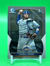2023 Bowman  - Vincent Perozo - 1st Bowman Chrome - #BCP-102 Mets