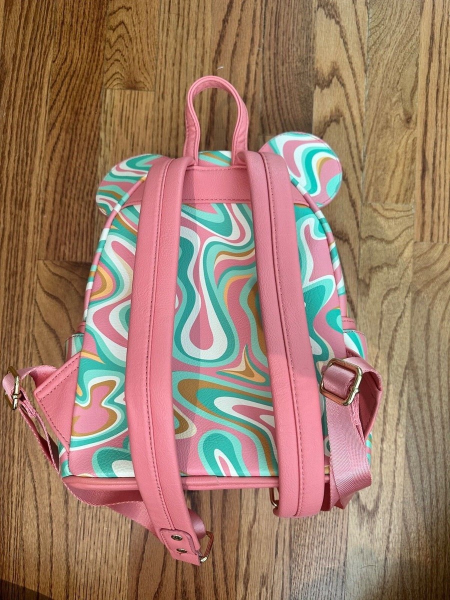 Loungefly Disney Parks Mickey Swirl Loungefly Mini Backpack  display picture 3