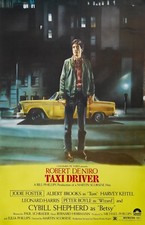 Taxi Driver movie poster (a)  : 11" x 17"  - Robert De Niro, Martin Scorsese