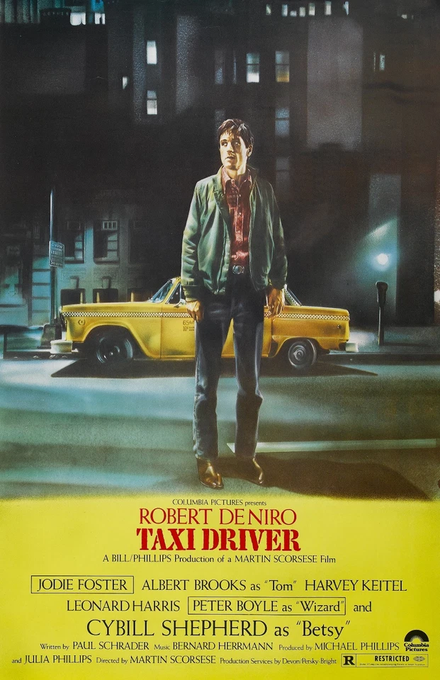 Taxi Driver movie poster (a) : 11" x 17" - Robert De Niro, Martin Scorsese