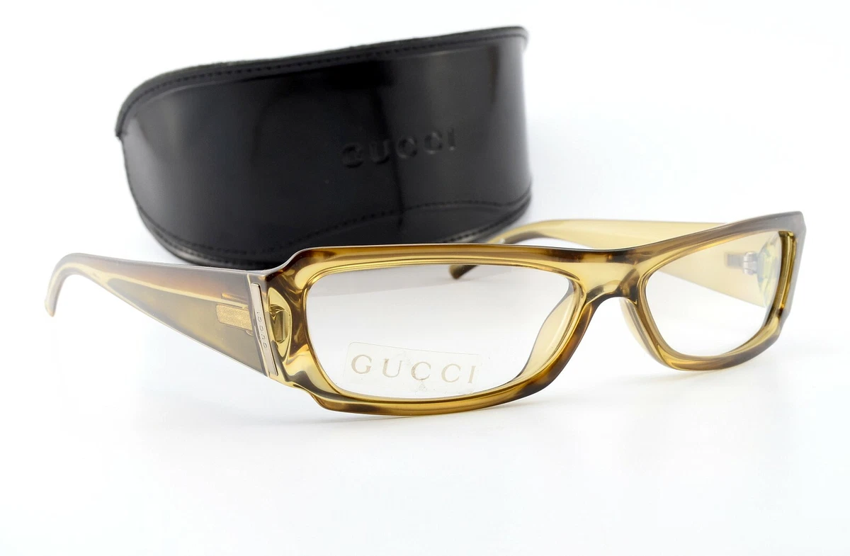 Gucci havana/brown GG Logo Oversized Square-frame Acetate Women's Sunglasses  at FORZIERI