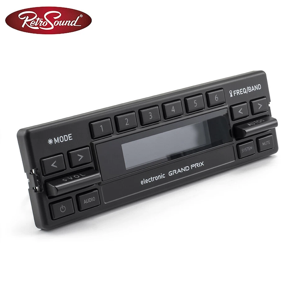 Retrosound Grand Prix Retro Autoradio DAB+ Bluetooth Radio MP3 USB Motor-6DAB - Bild 4 von 4