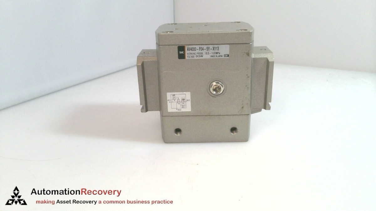SMC AV4000-F04-5Y-X113 SOFT START UP VALVE #328127 | eBay