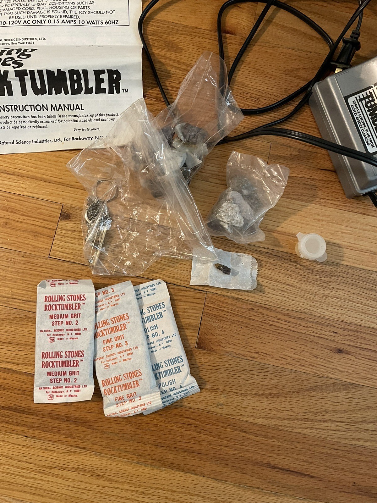 Vintage Rock Tumbler NSI SemiPrecious Rolling Stone Electrically