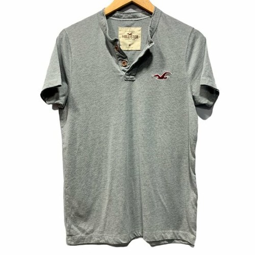 Polo Hollister Logotipo Bordado Gris Tamaño Mediano | eBay