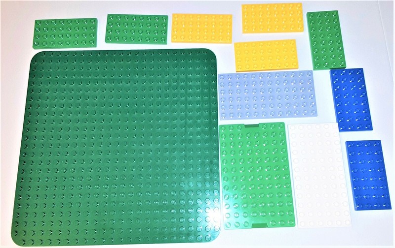 Lego Duplo Baseplate Lot