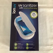 Ionuv by Tzumi UV Sanitizer with Aromatherapy/New/No 7608/10 Min Cycle