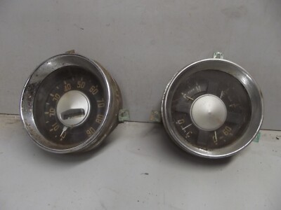 1954 1955 FIRST SERIES TRUCK SPEEDOMETER GAUGE CLUSTER TEMPERATURE