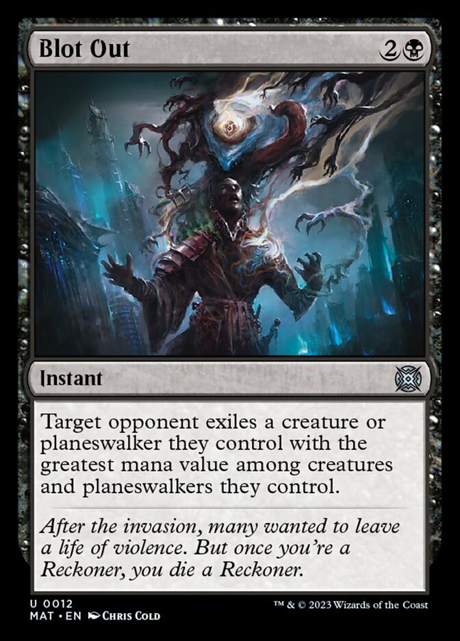 mtg blackout cards Blue Black Eldrazi Control Deck - Modern Legal - Custom Built - Magic The Gathering - MTG Magic the Gathering Blot