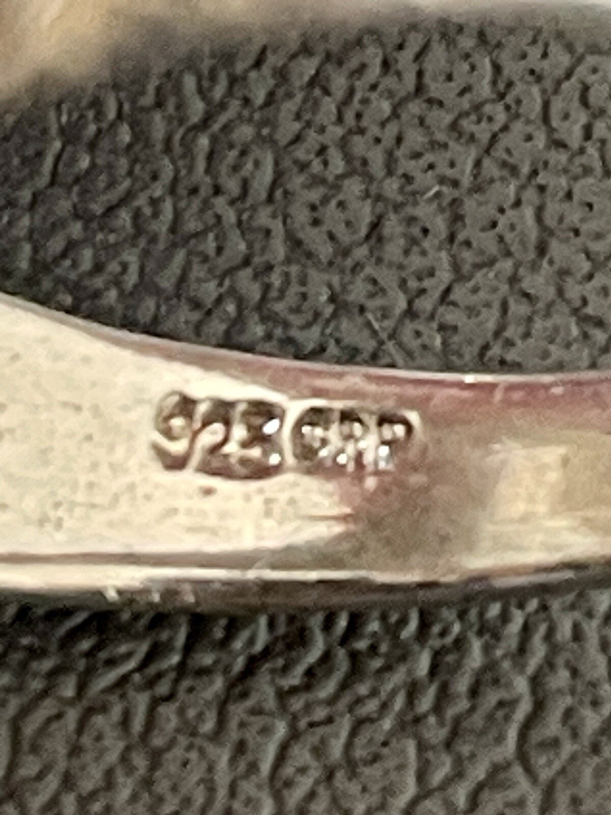 Solid 925 sterling Silver Signet Ring. Size 10.25… - image 8