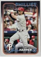 2024 Topps Flagship Exclusive Companion card Bryce Harper SP CTC-2 Phillies