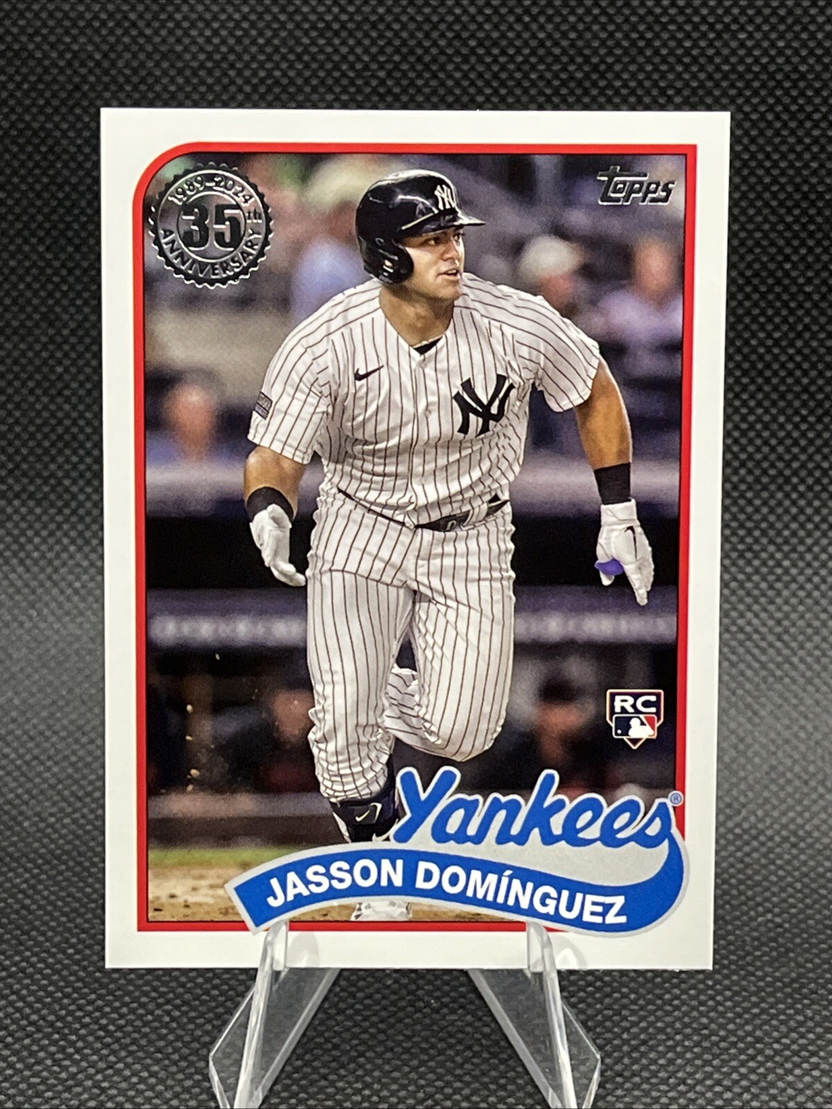 2024 Topps Update Series JASSON DOMINGUEZ 1989 Topps Baseball RC YANKEES