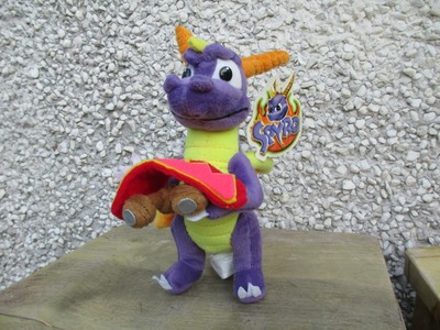 Play-by-Play 2001 PS1 Spyro 3 Year of the Dragon Soft Toy w/ Skateboard 10