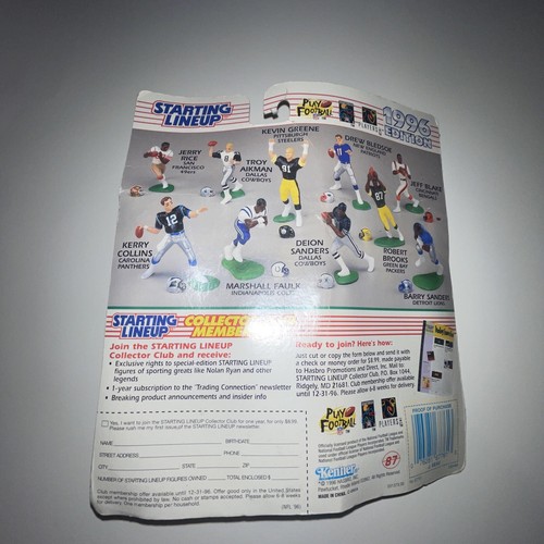 1996 Kenner Starting Lineup Junior Seau, San Diego Chargers, NFL NEW - Picture 4 of 5